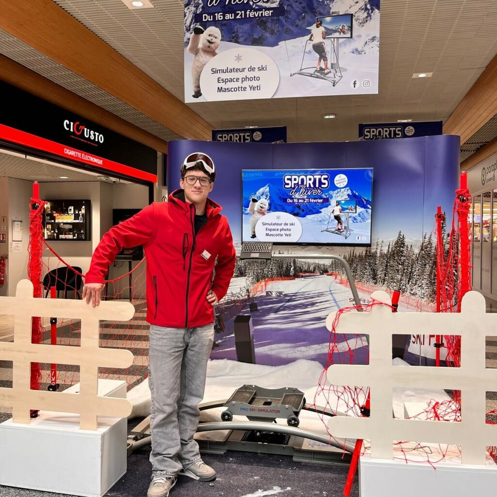 Animation Sports d'hiver au Centre Commercial Médicis (Allonnes, 72)